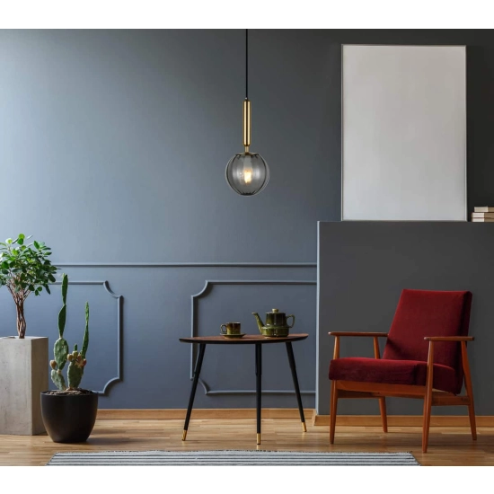 Lampa wisząca Ravena PND-2324-1 BRO+SG Italux - zdjęcie produktu